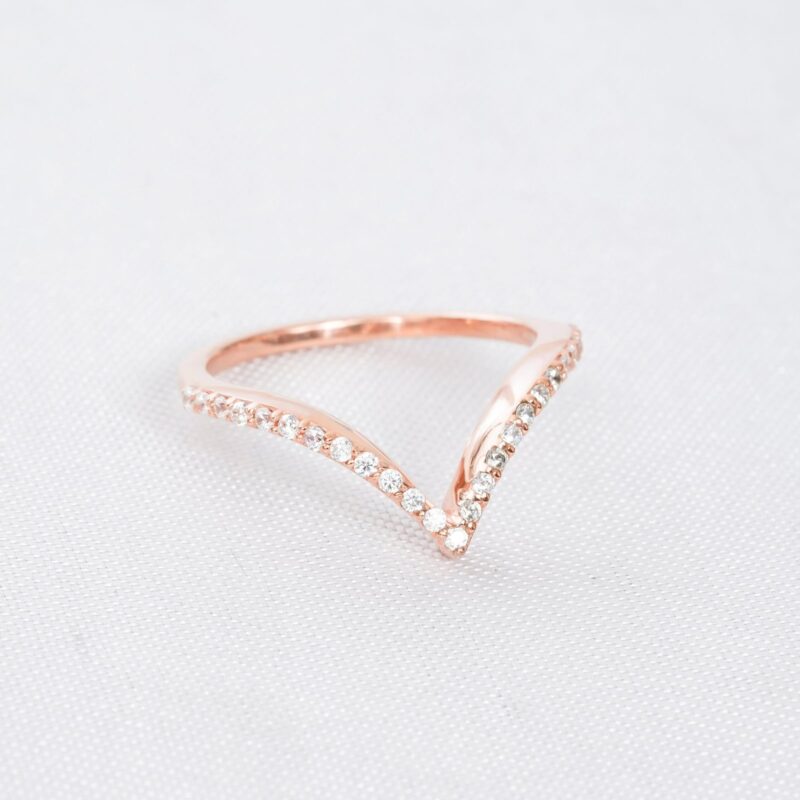 Diamond Wedding Band For Women - Image 3