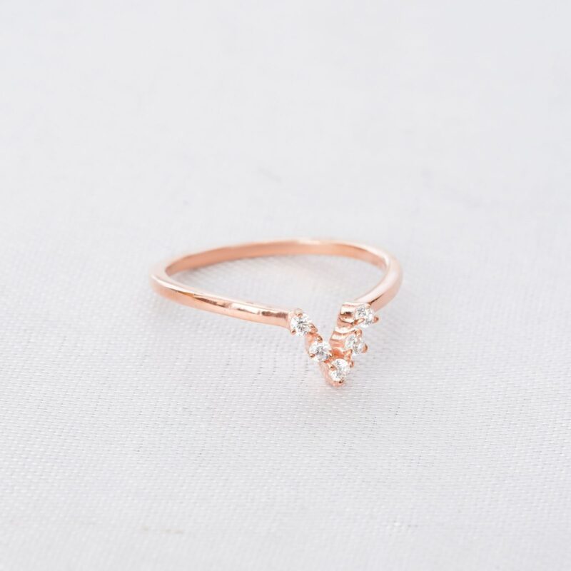 Diamond Wedding Band For Women - Image 3