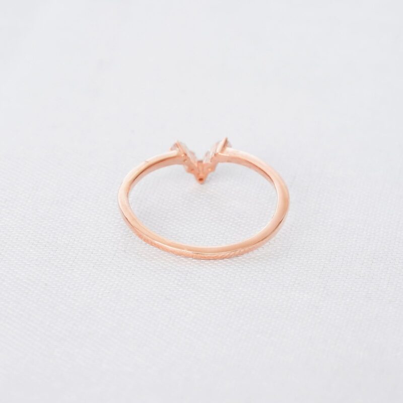 Diamond Wedding Band For Women - Image 4