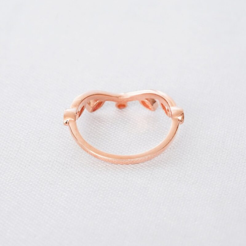 Ruby Wedding Band For Women - Image 4