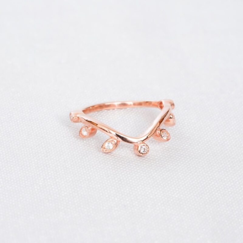 Diamond Wedding Band For Women - Image 3