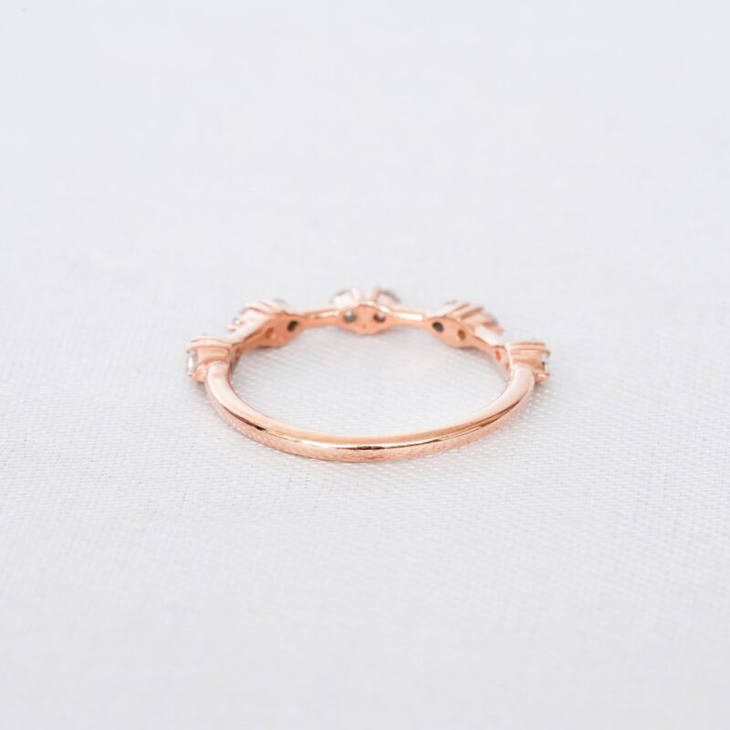 Diamond Wedding Band For Women - Image 4
