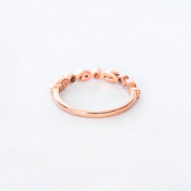 Diamond Wedding Band For Women - Image 4