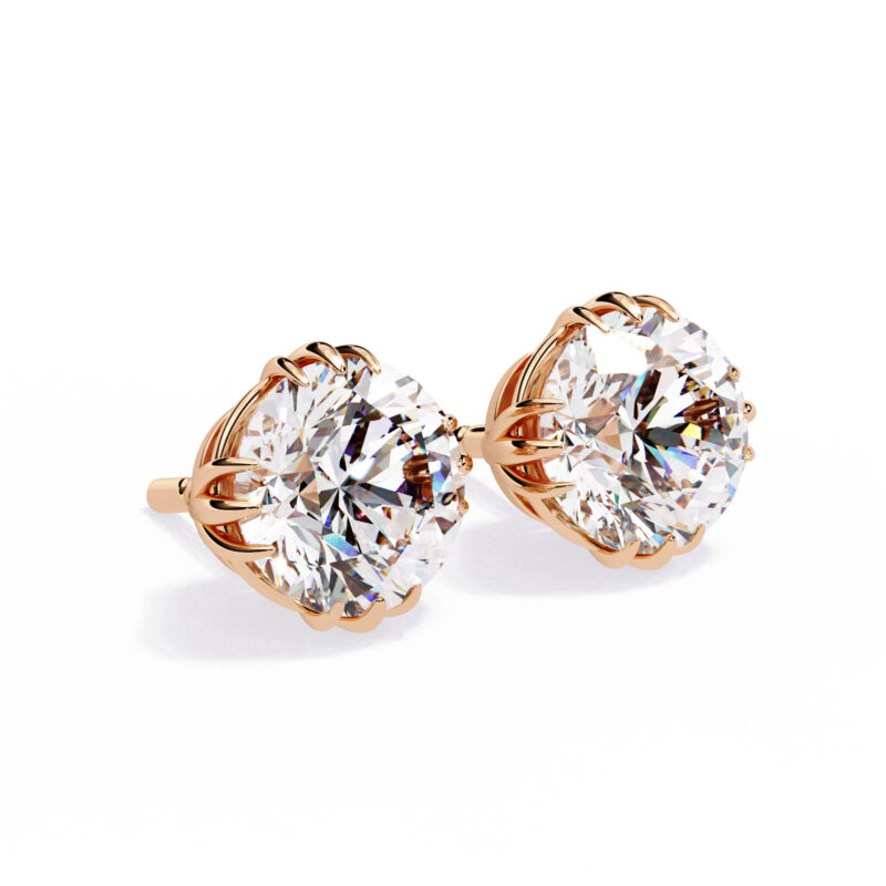 Moissanite Stud Earrings For Women - Image 10
