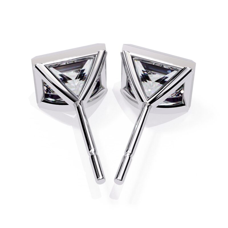 Moissanite Stud Earrings For Women - Image 4