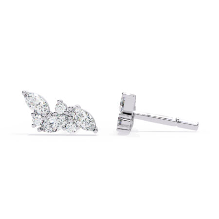 Moissanite Stud Earrings For Women
