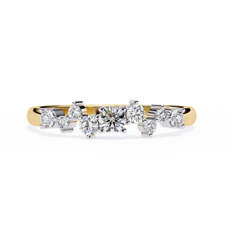 Round Moissanite Engagement Ring For Women - Image 5