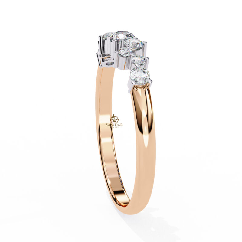Round Moissanite Engagement Ring For Women - Image 7